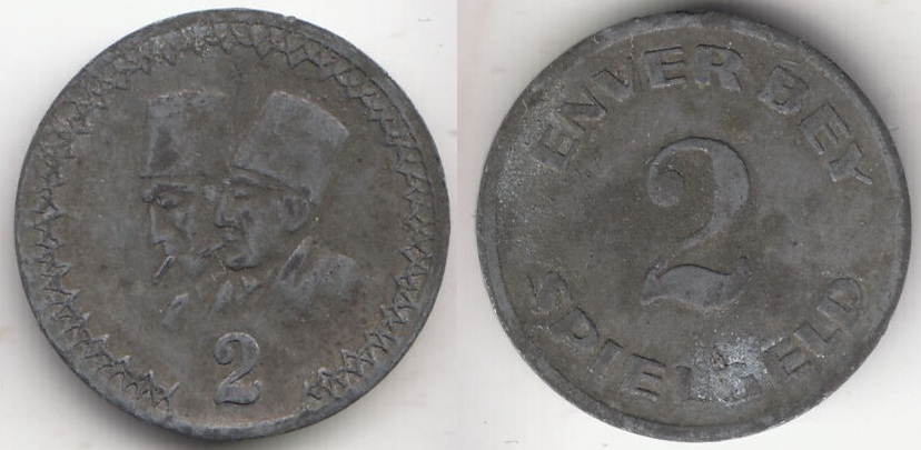 Resim 2. Enver Bey Sigarası Oyun Parası (Spielgeld)